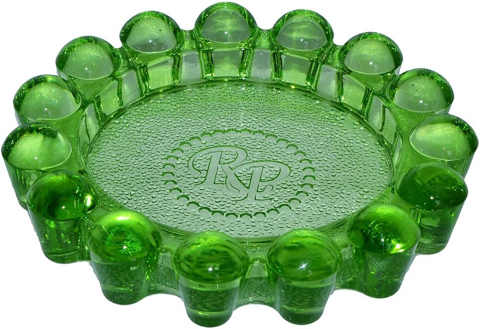 Rocky Patel Luxury Lifestyle Ashtray Green Circulo
