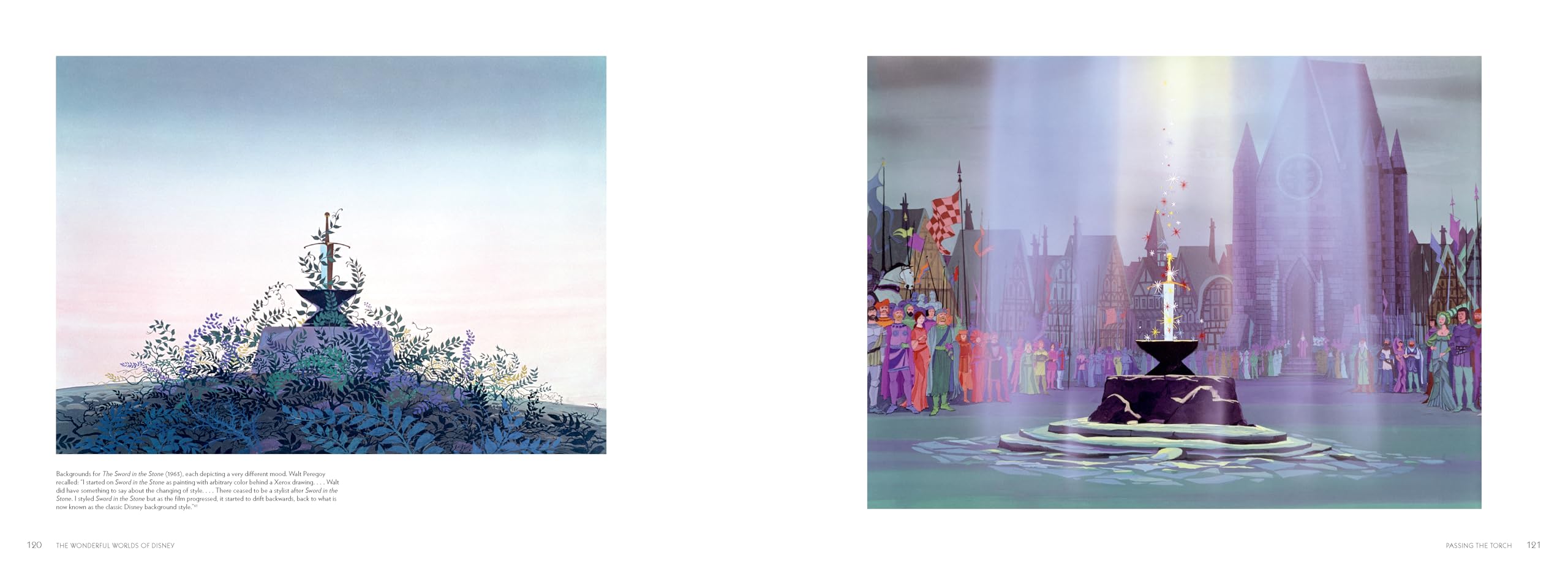 Disney The Wonderful Worlds of Disney: The Scenic Art of Walt Disney Animation Studios