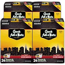 Chock Full o Nuts K-Cup Pods - Midtown Manhattan, 4-Pack of 24 K-Cup Pods