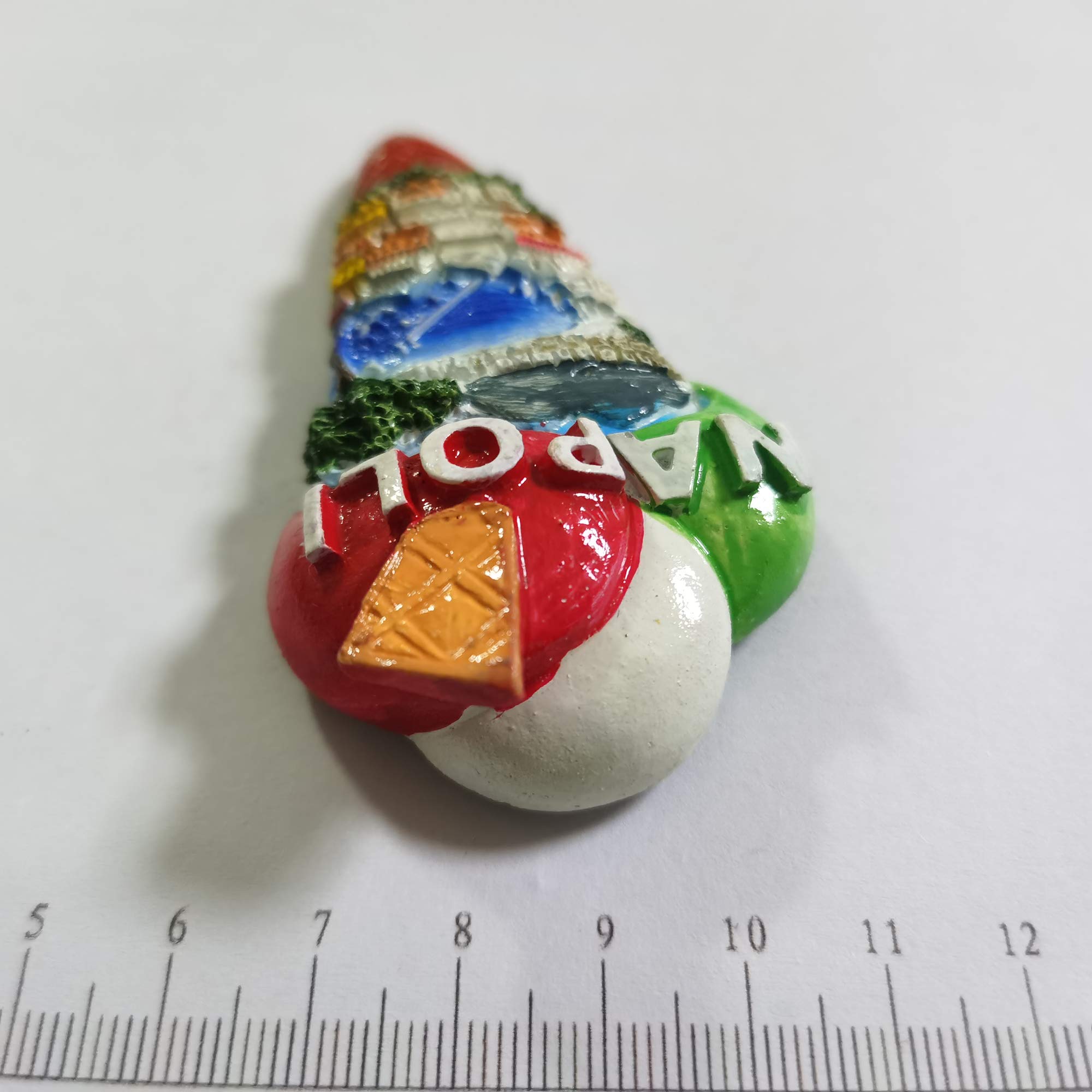 Napoli Italia Ice Cream 3D Magnete Frigorifero Nazionale Souvenir