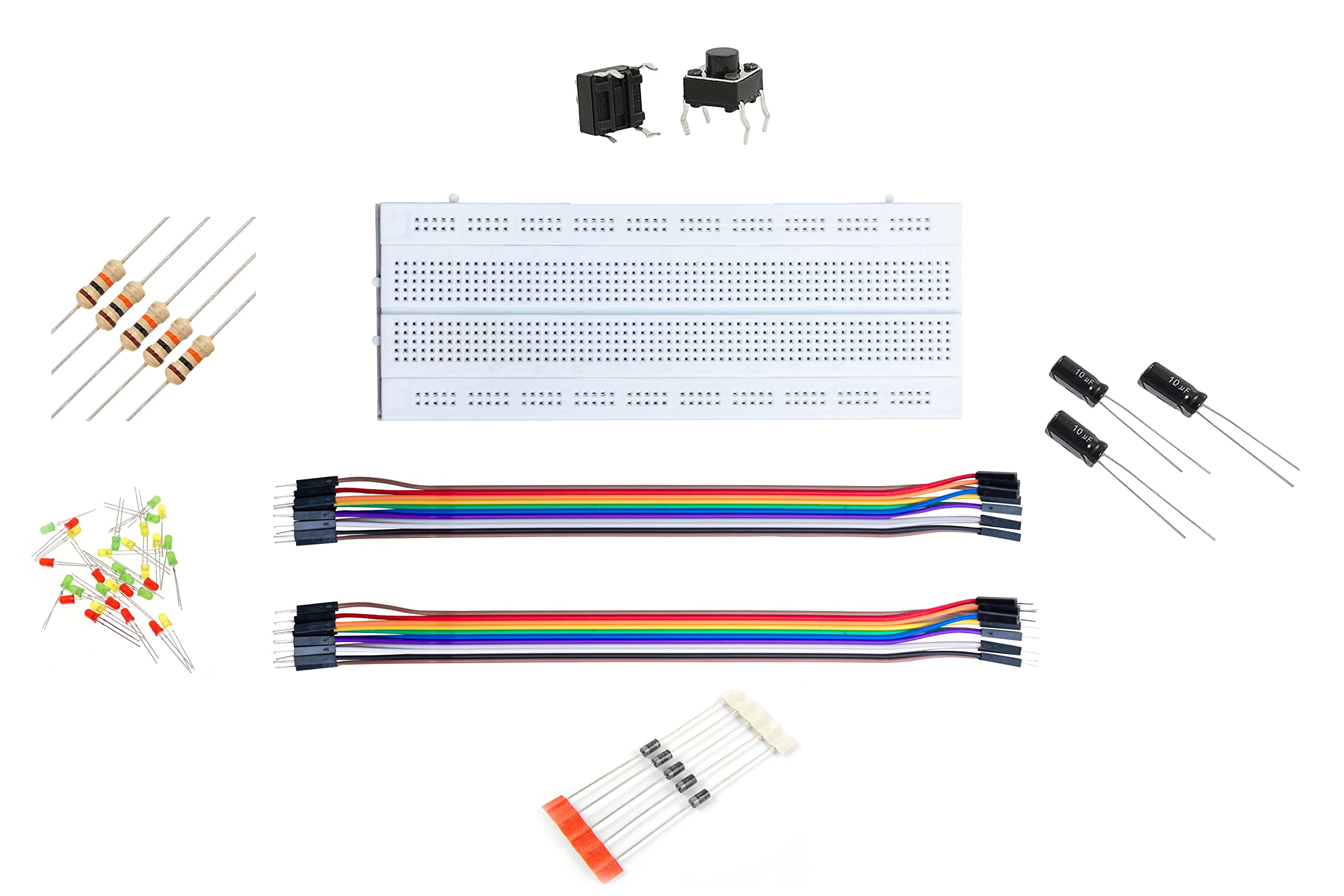 Premium Bread Board With Free Jumper Wires | Free Amazon Delivery All Over India (B0B55W2TYP) Amazon Price History, Amazon Price Tracker