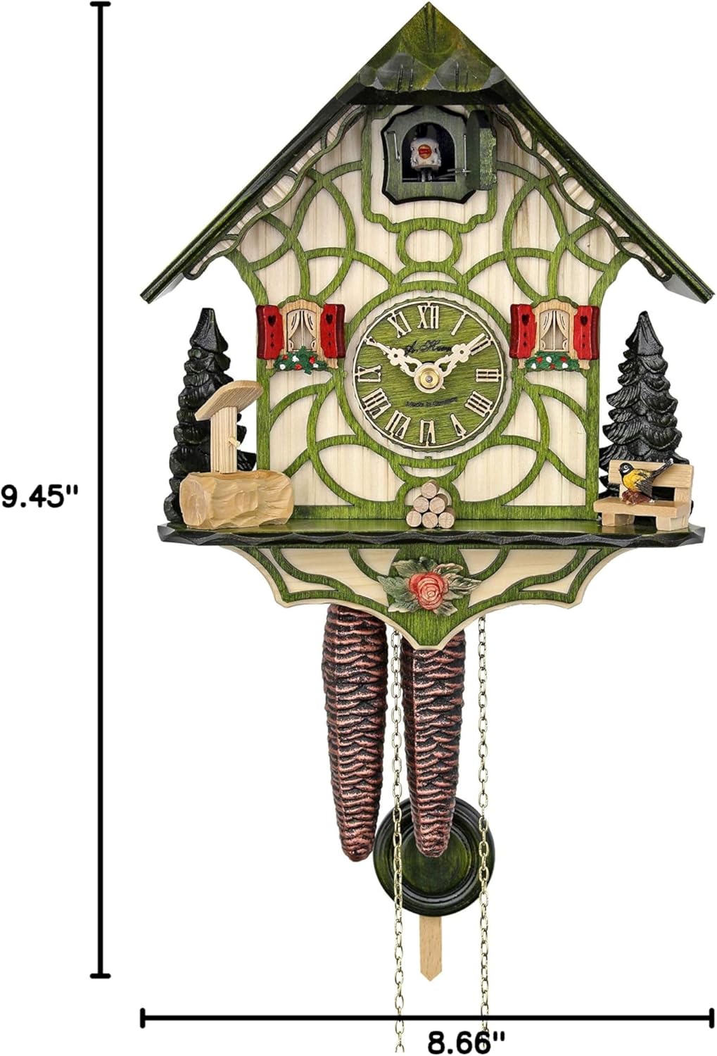 Cuckoo Clock - Magic Green