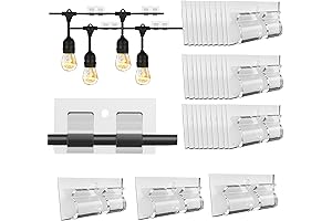 33Pcs Adhesive Cable Clips: The Ultimate Cord Management Solution
