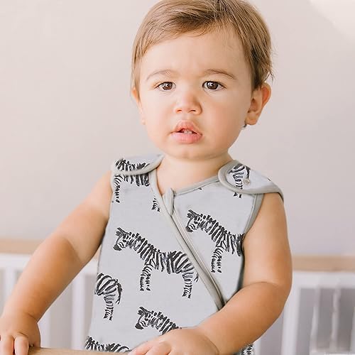 Miniatura 7 de Oilo Saco de dormir 100% algodón para envolver I Manta ajustable de 4 vías I Saco de dormir para bebé de 6 a 18 meses o más I 2 capas de algodón