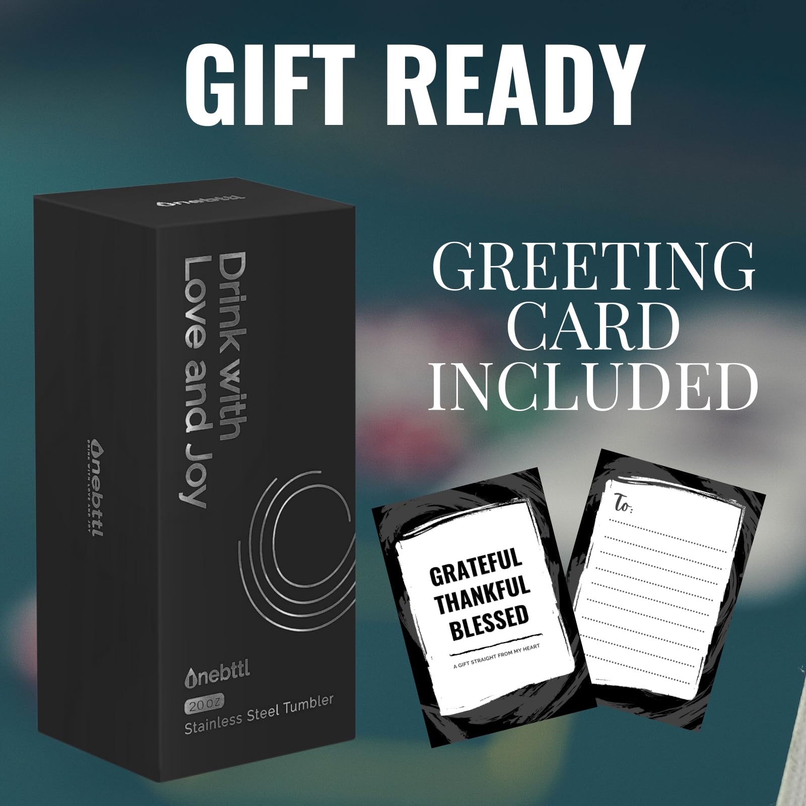 Onebttl Poker Gifts for Men, Unique Poker Player Gifts, 20oz Tumbler for Poker Lovers, Gifts for Birthday, Christmas, Gift Box and Card Included - King