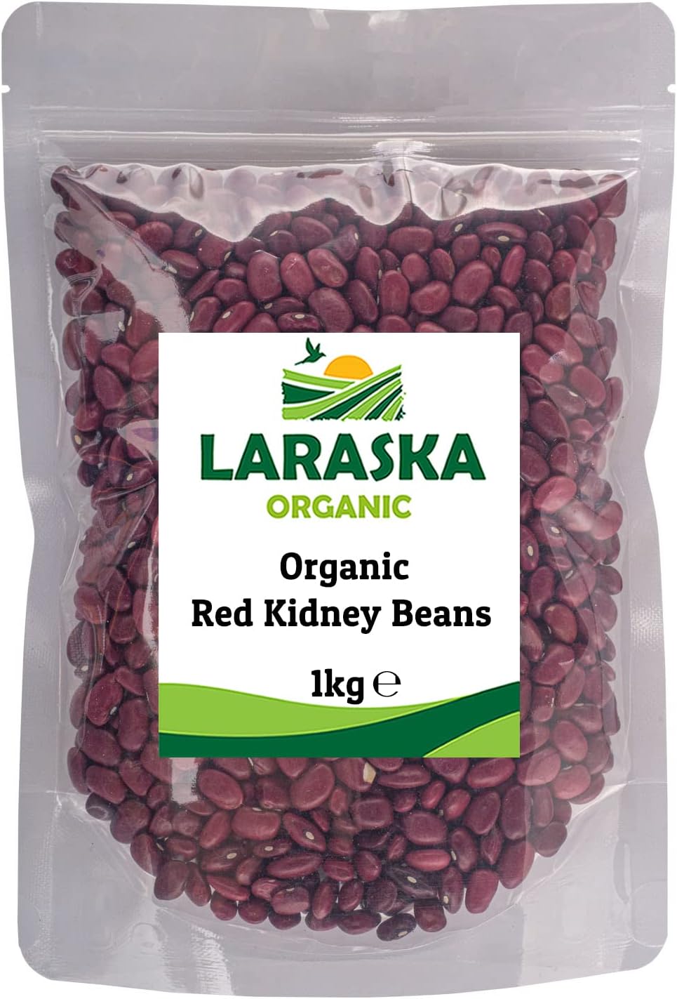 Organic Red Kidney Beans 1kg Excellent Source of Protein, Vegan, Raw