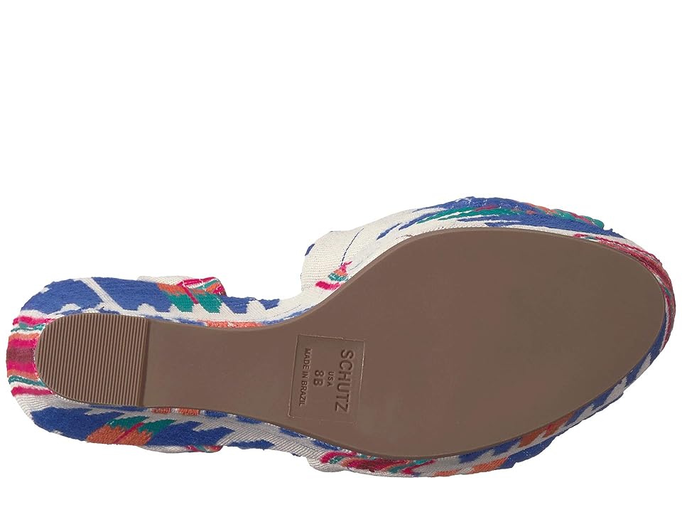 

Schutz Lika (Multi Blue) Women's Dress Sandals