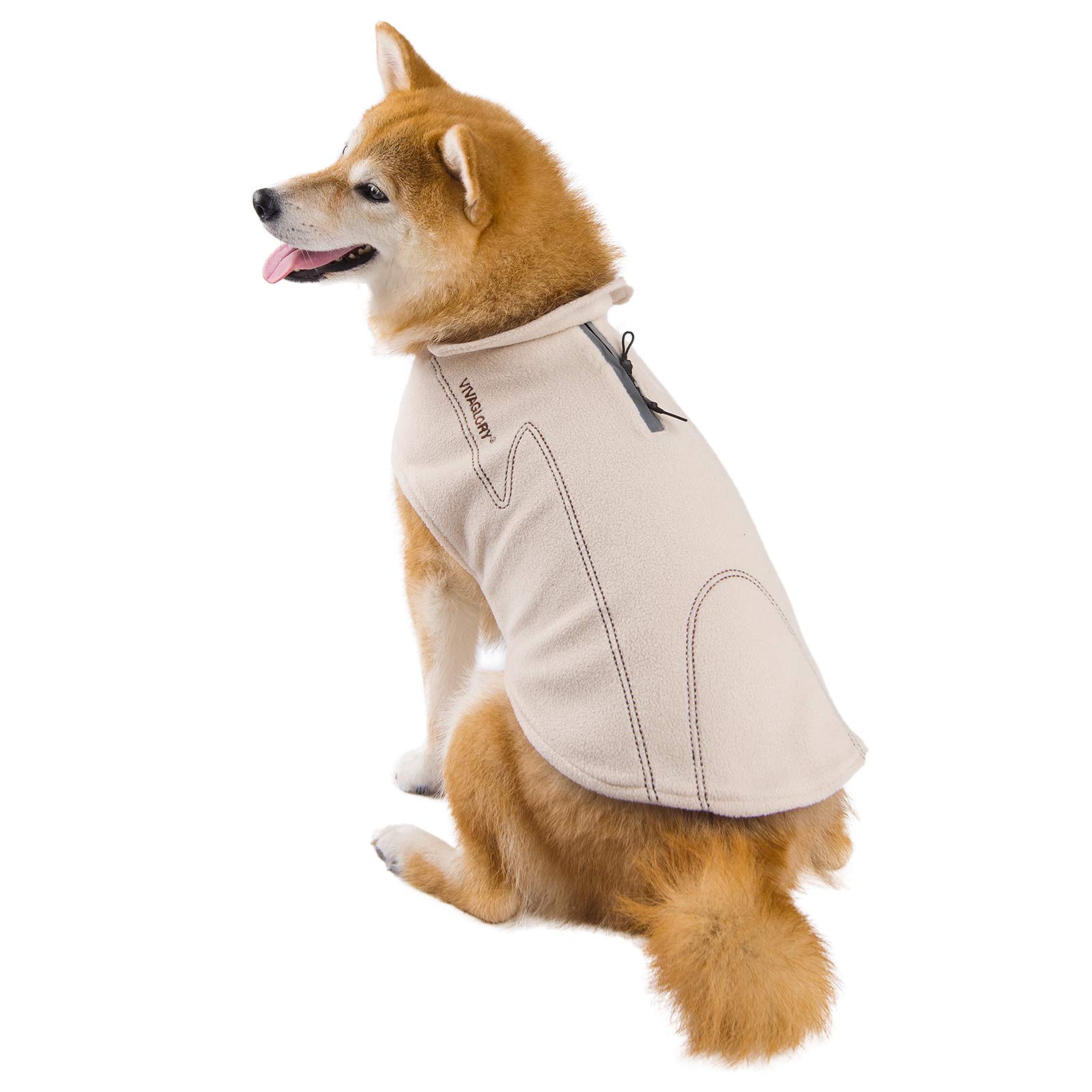 Abrigo De Invierno Para Perros Con Cierre De Contacto - Chaleco De Lana Polar, Antiviento, Talla XXS Para Razas Pequeñas