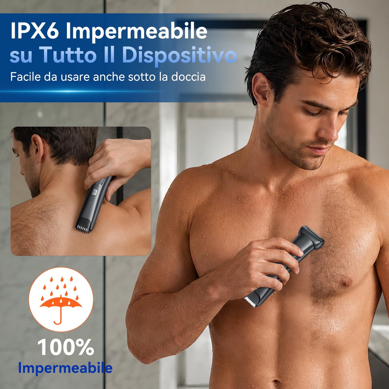 Kensen Trimmer Corpo Uomo