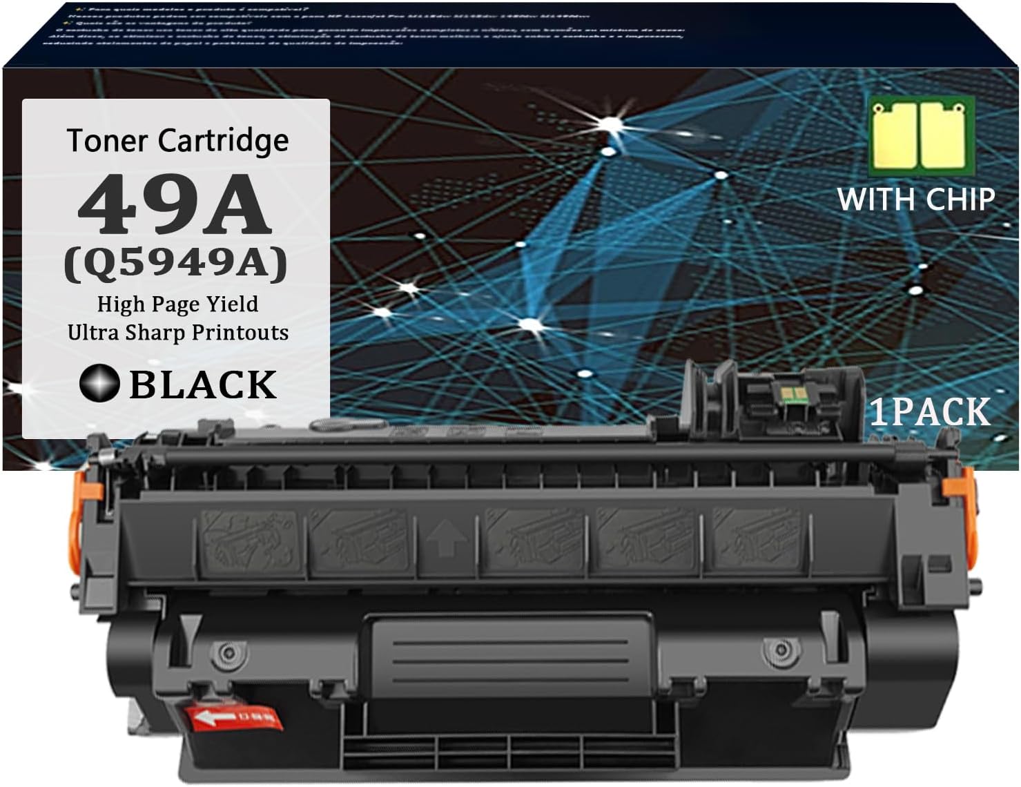 49A Toner Cartridge Replacement for HP 49A Q5949A Toner