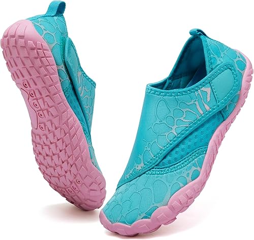 Kids Boys & Girls Water Shoes Lightweight Comfort Sole Easy Walking Athletic Sli