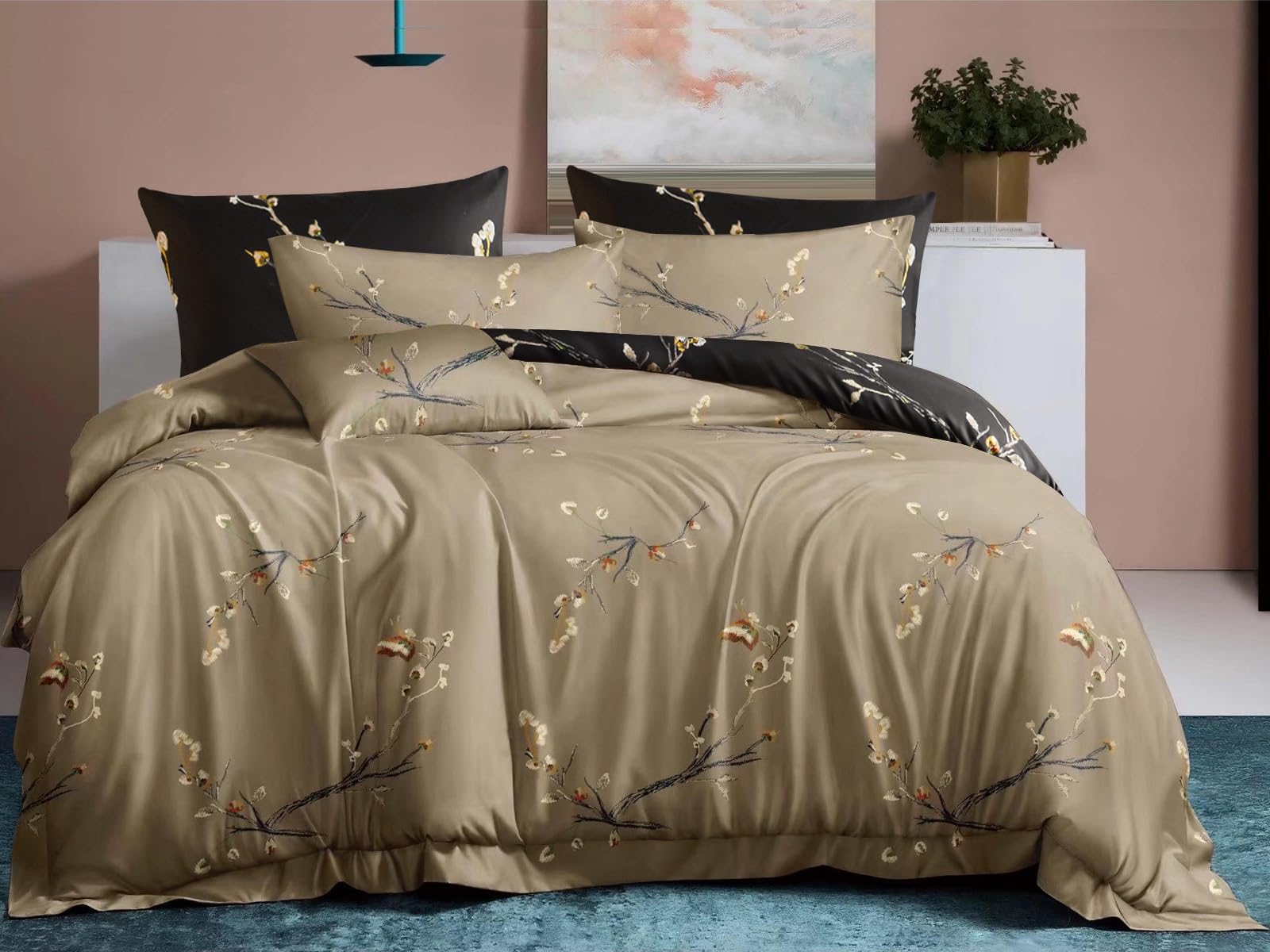 Lazzaro Double Duvet Set Premium Brushed Microfiber Duvet Cover Double Ultrasoft Hypoallergenic Luxury Bedding Set With Zipper Closure