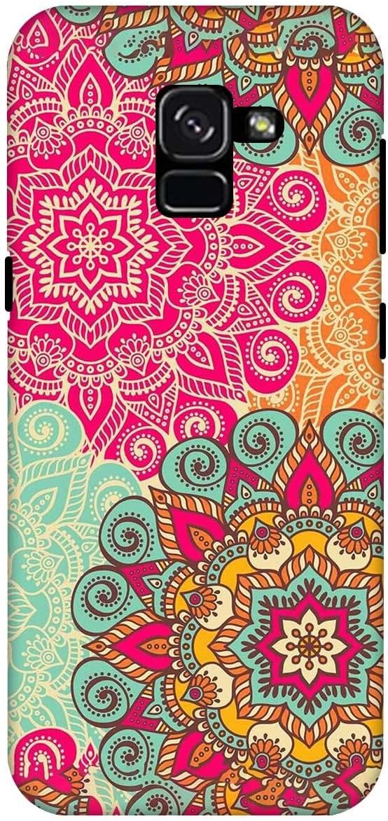 DRaX Printed Phone Back Cover case for Samsung A5 (2018) Soft Cover (Design-1737)