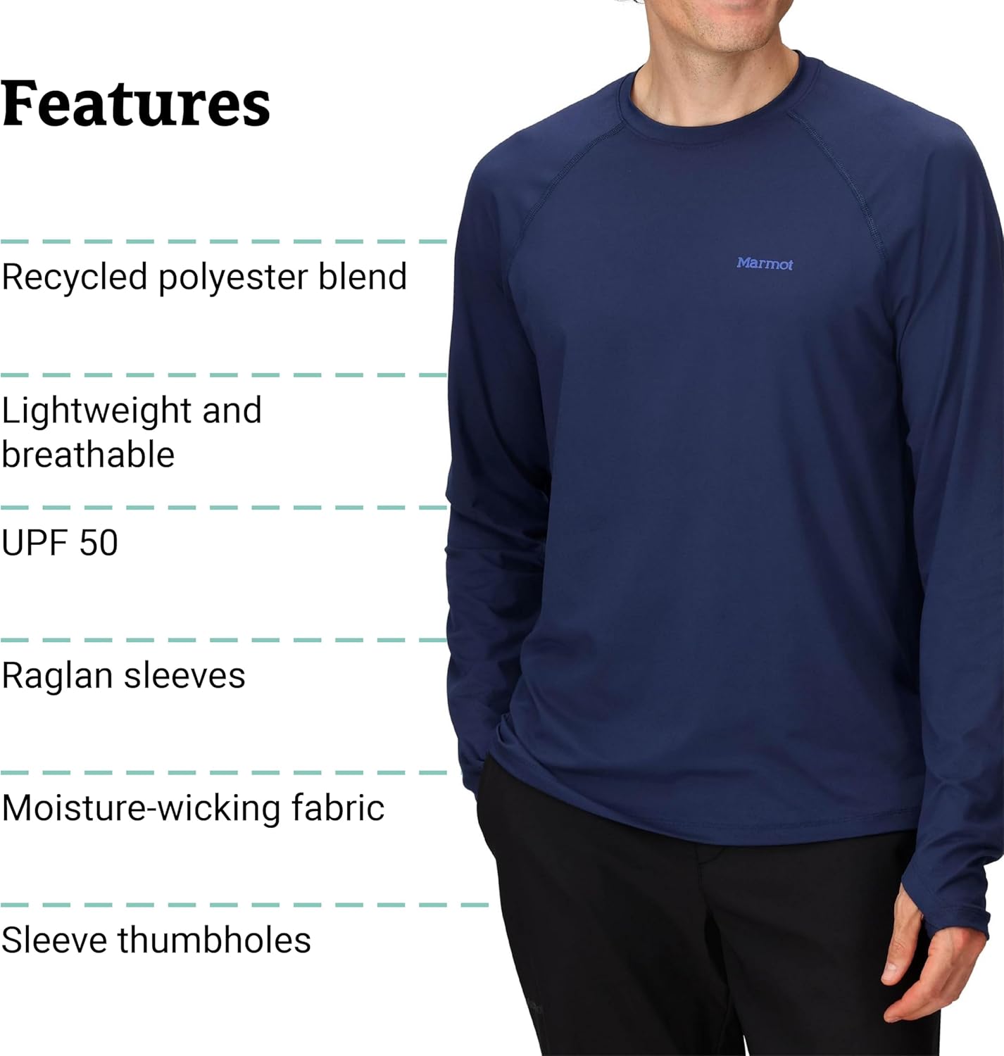 Marmot Mens Windridge Long Sleeve Shirt - Image 5