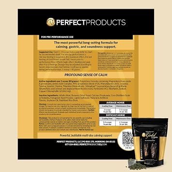 Perfect Prep EQTM Gold Complete Calming Pellets (10LB)