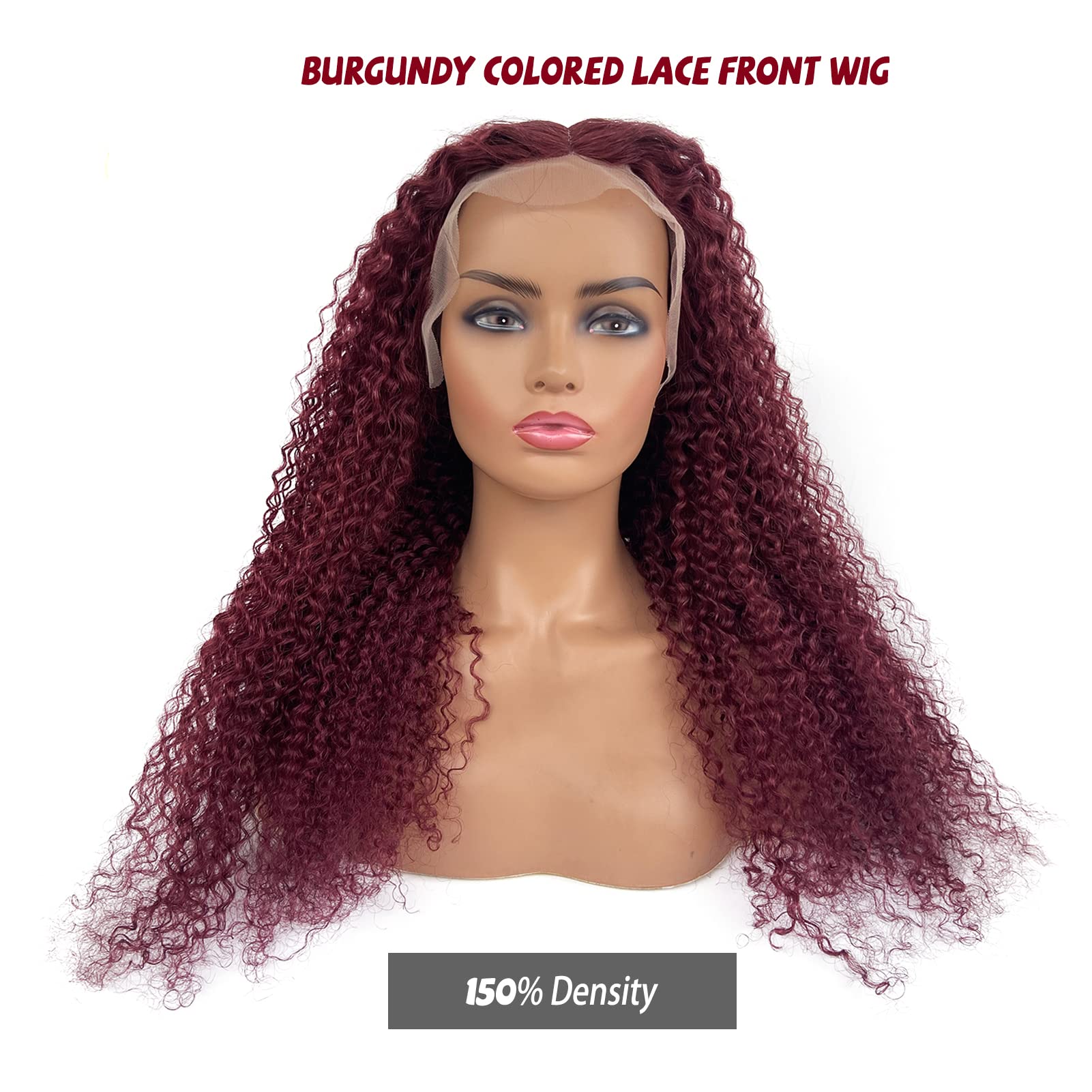 Burgundy Wine Spiral curls Lacefront Wig Sbcfa5dfd82144ac2aa6902bc3f0e1  main image 4