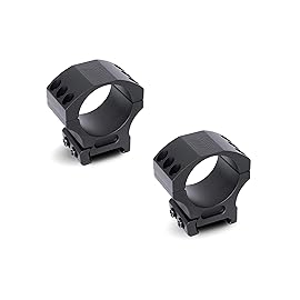 Monstrum Precision V2 Scope Rings with Picatinny Anti-Recoil Lugs | 30 mm Diameter | 1.00 inch Center Height