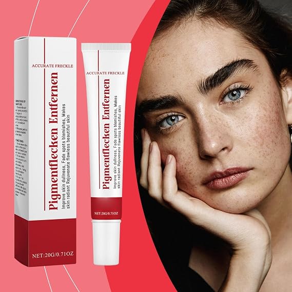 Bleaching Cream Face, Cream Against Dark Spots on the Face, Creams for Pigment Spot Remover Face, Brightens the Skin, Suitable for All Skin Types, 20 g (1 Piece, A)