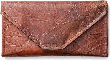Leaf Leather Clutch Wallet, Vegan Leather Purse, Card Slots, Coin Wallet, Womens