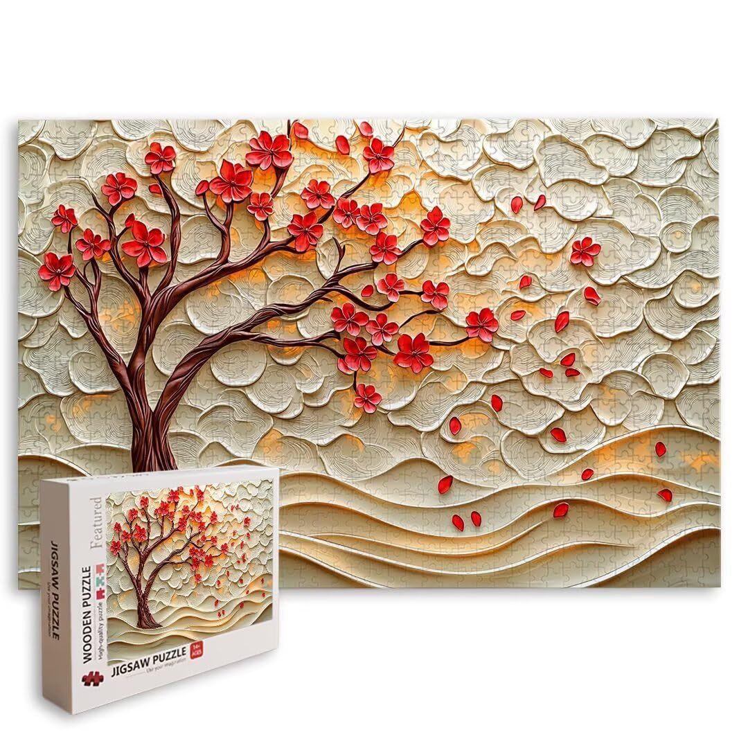 Puzzle 2000 Pezzi, Puzzle Fiore, Misura: 100x71cm, Regalo Donna/Uomo -8751