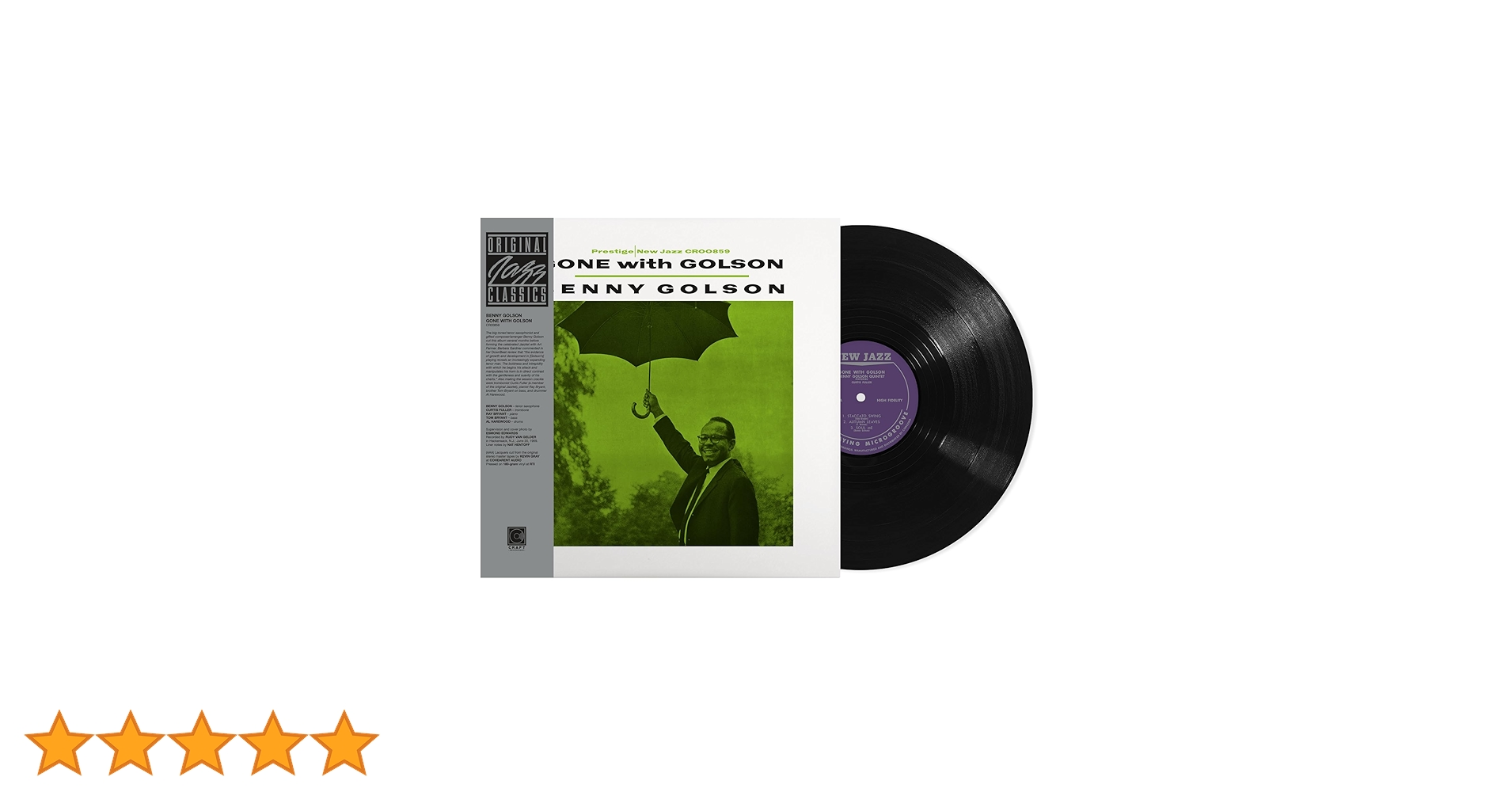 Gone with Golson: Benny Golson, Benny Golson, Curtis Fuller