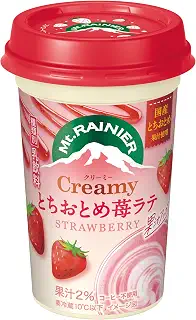 マウントレーニア ストロベリーラテ 2ケース (20本)| Mt.RAINIER ラテ フルーツラテ ドリンク 珈琲 飲料 【クール便】