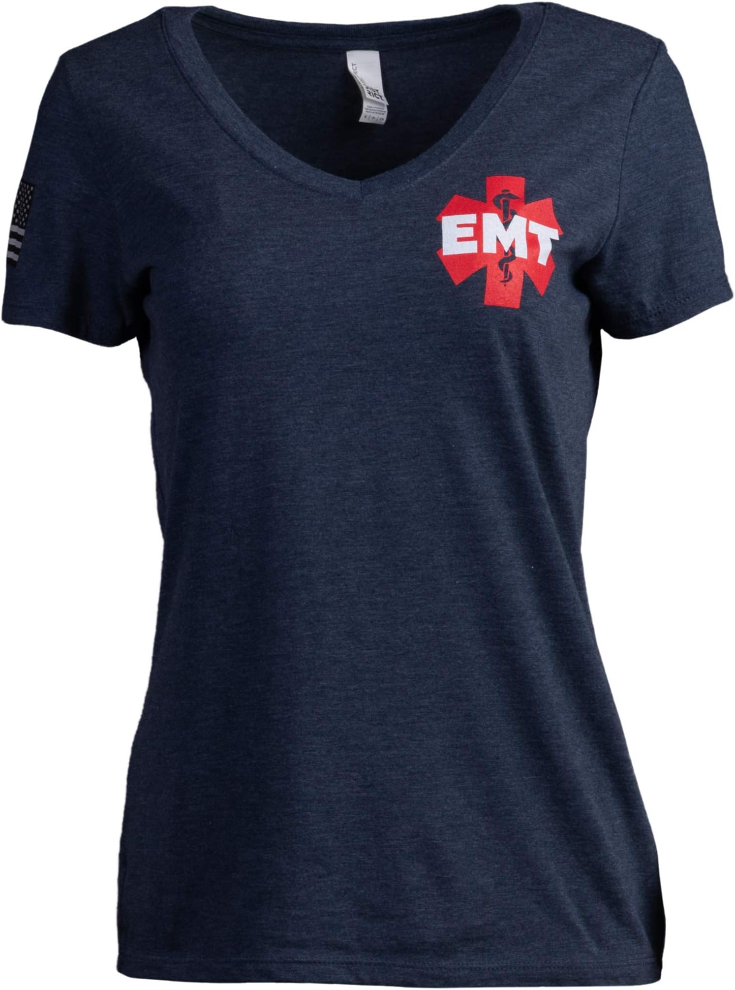 Ann Arbor T-shirt Co.Medical Humor Graphic Tees - Funny Cute Doctor Nurse Practitioner RN PA NP V-Neck T-Shirt for Women