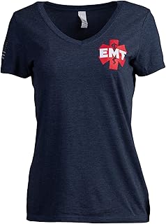 Medical Humor Graphic Tees - Funny Cute Doctor Nurse Practitioner RN PA NP V-Neck T-Shirt for Women
