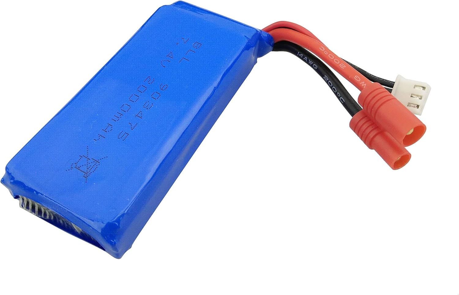 sea jump 2PCS 7.4V 2000mah Lithium Battery for SYMA X8C X8G X8W X8HW X8HG X8HC Helicopter Parts UAV Lithium Battery