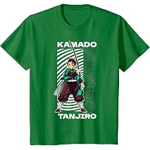Kids Demon Slayer Kimetsu no Yaiba Tanjiro Kamado Sword Corps T-Shirt