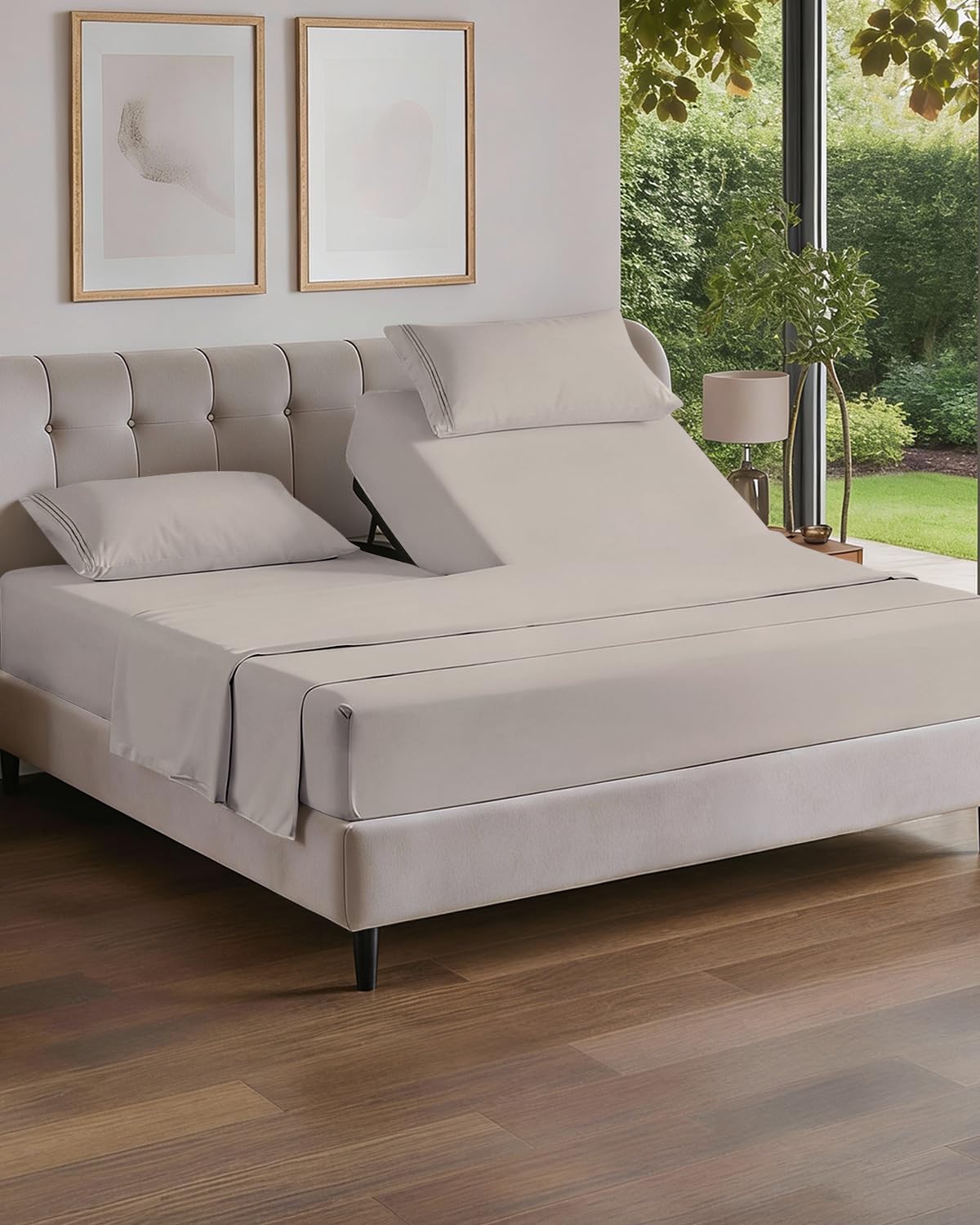 CGK Unlimited Flex Top Split Head King Sheet Set