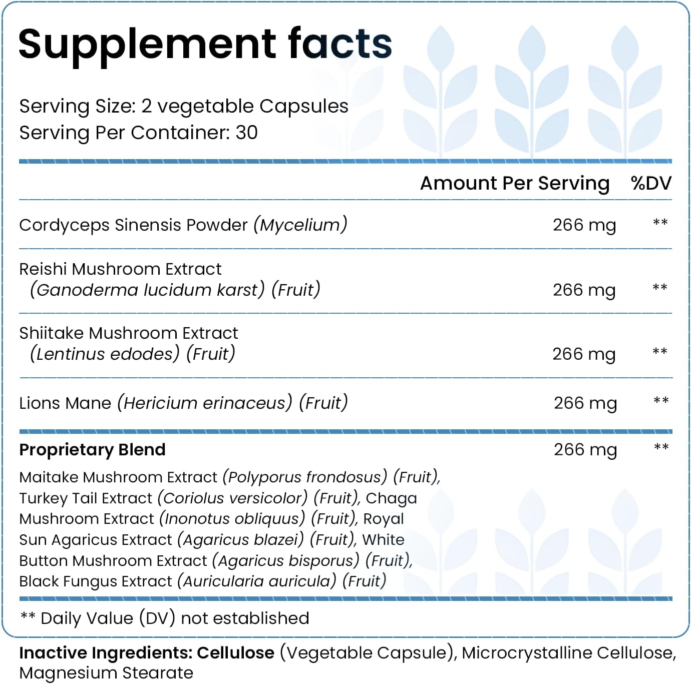 Happy Brain Mushroom Complex Nootropics Brain Support Supplement | 10 Mushroom Supplement: Lions Mane, Turkey Tail, Red Reishi, Shiitake Mushrooms for Mental Clarity, Energy & Immune Support 60 ct