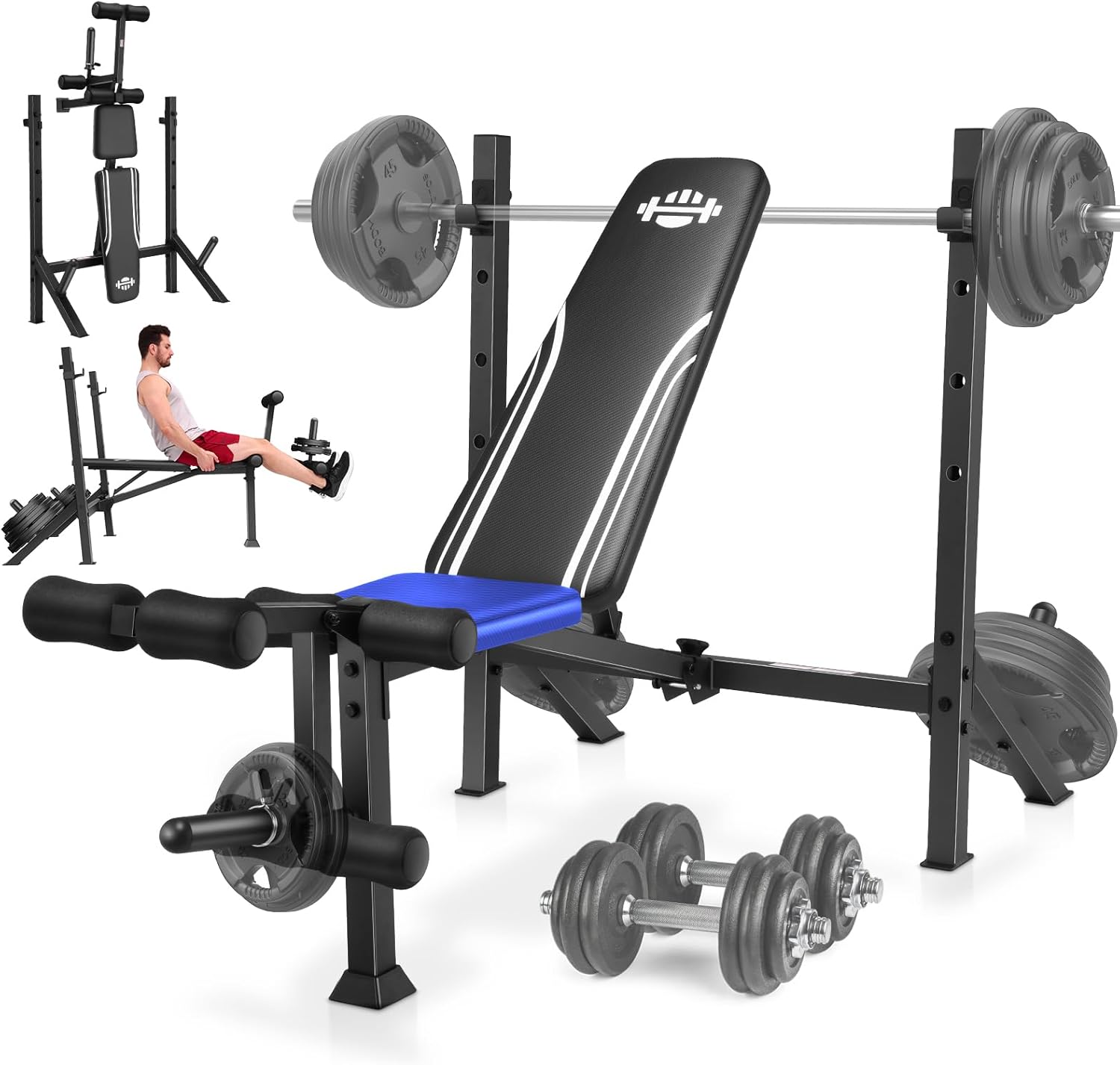 Dumbbell Rack Fitking Bench Bench Press Andvari Multi Gears
