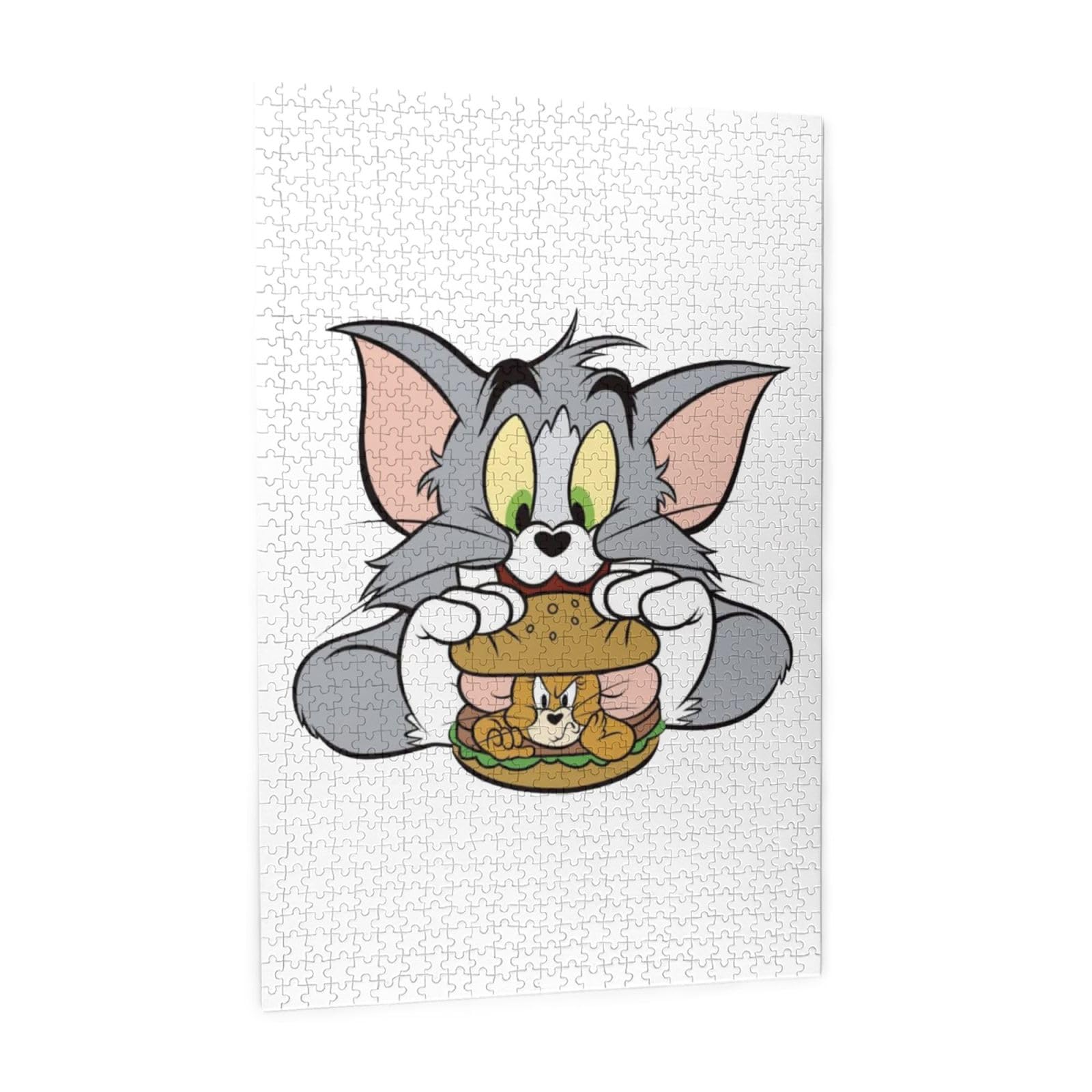 Amazon.co.jp: パズル トムとジェリー (1) ジグソーパズル 木製 1000