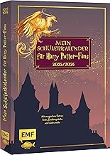 Mein Schülerkalender für Harry Potter-Fans 2025/2026: Der Timer für Harry Potter-Fans mit vielen Extras: Tests, Zaubersprüche und vieles mehr - Mit goldener Glanzfolie und Leseband