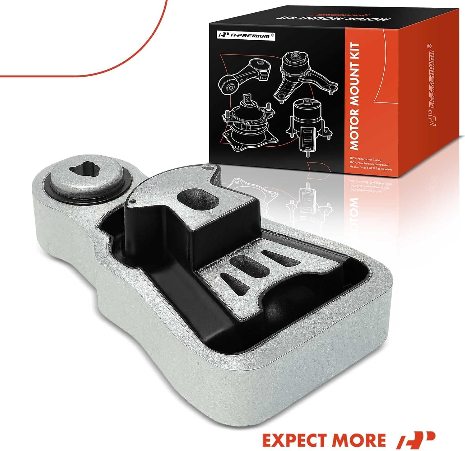 A-Premium Rear Upper Torque Strut Mount Compatible with Ford Fusion 2017-2019, Edge 2019-2024 & Lincoln Nautilus 2019-2023