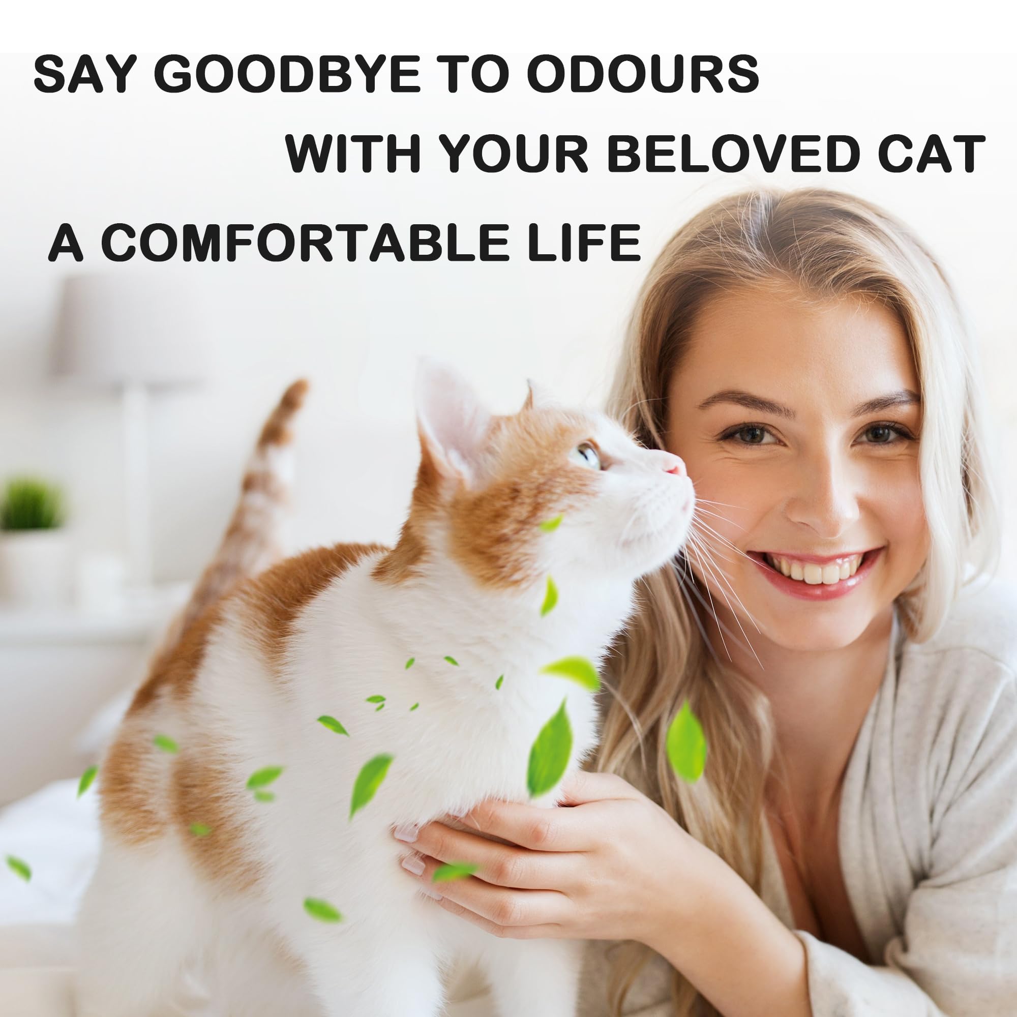 2xThickened and Durable 8 Pack Carbon Filters Compatible with Litter Robot 3 Replacement Filters for Absorbing Odors Control Damp from Pets and Keep Home Fresh - image 7