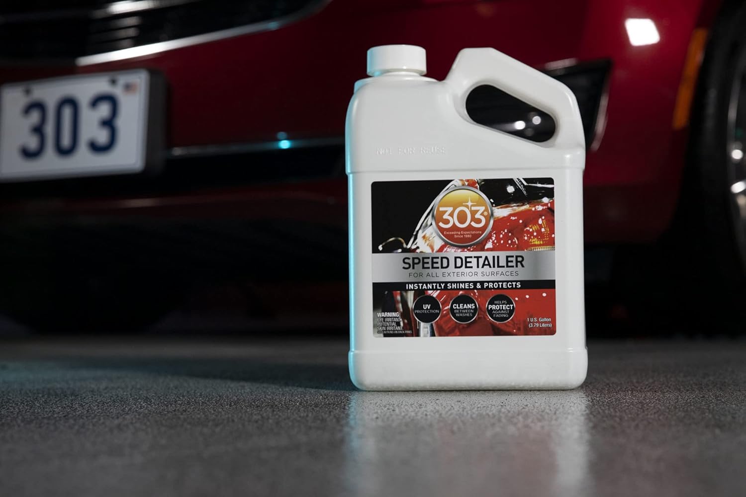 303 Products Speed Detailer - Instantly Shines and Protects Paint - for All Exterior Automotive Surfaces - Cleans Between Washes - UV Protection, 1 Gallon, (30229) - Image 8