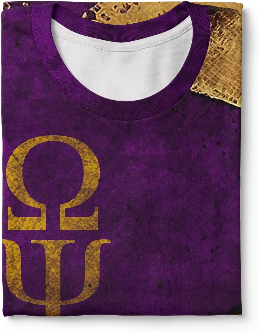 Omega Psi Phi - Athletic Men's Sublimation Performance Tee Shirt Collection - Official Vendor