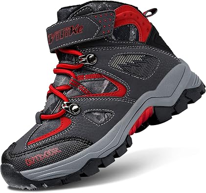 Littleplum Boys Snow Boots Winter Waterproof Antiskid Boots Hiking Outdoor Shoes Booties for Unisex Kids Little Kid/Big Kid