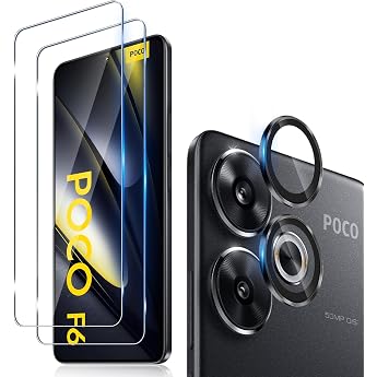 Screen Protector for Xiaomi Poco F6 5G for Tempered Glass