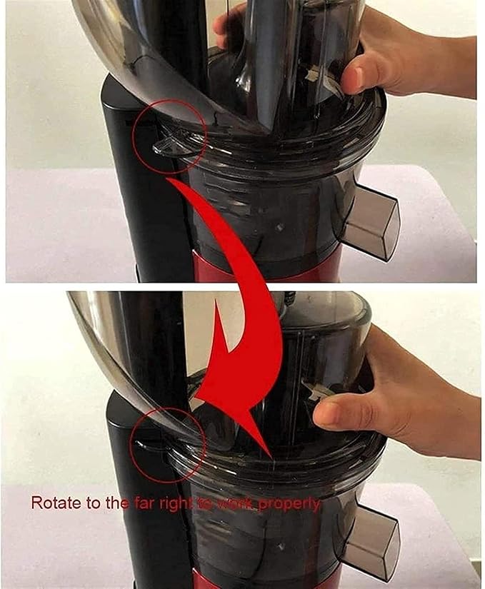 Extractor de Jugos Prensado en Frío Boca Ancha 80mm 180W 110V miniatura 5