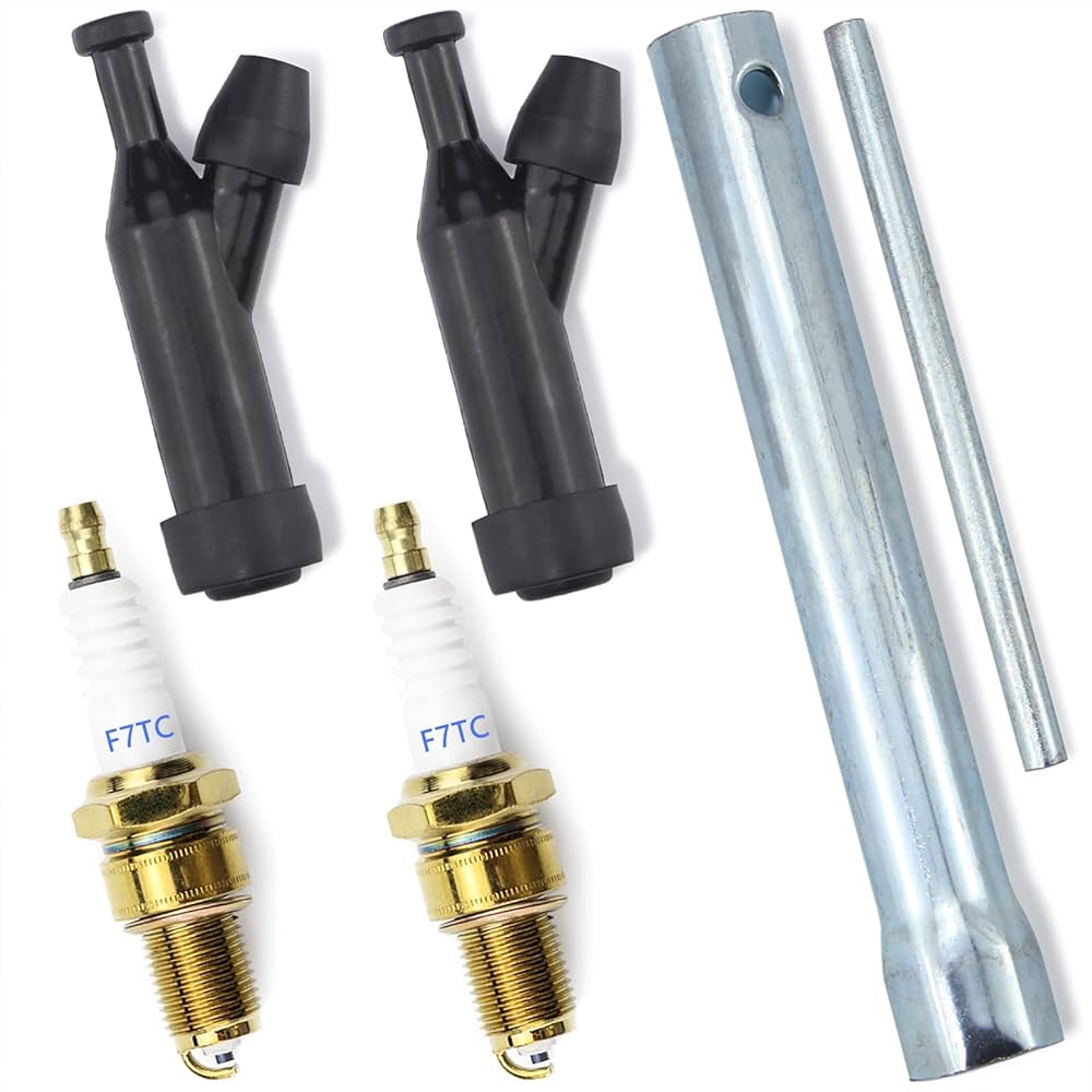 Amazon.com : GREPSPUD 2pcs F7TC Spark Plugs GX120 GX160