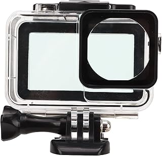 Waterproof Camera Case Underwater, 45m Action Camera Protective Underwater Action Camera Waterproof Case Touchable Back Cover Waterproof Case for DJI OSMO ACTION3