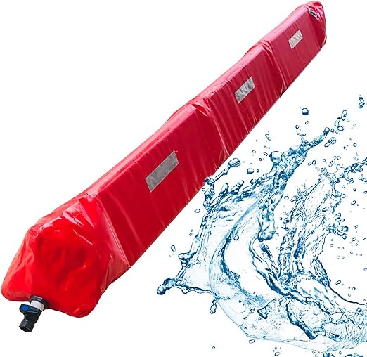 Sac Sable Lestage 4 Sacs De Sable Toile 120x19cm - Protection Inondations Réutilisables Avec Cordon Sacs De Sable Inondation