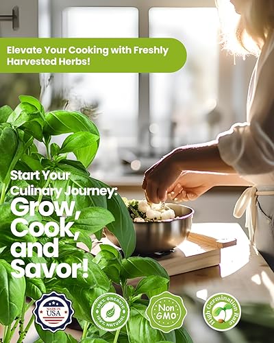 Miniatura 5 de Paquete variado de semillas de hierbas  9 kits de semillas culinarias tradicionales para plantar en interiores y exteriores  Regalos únicos de