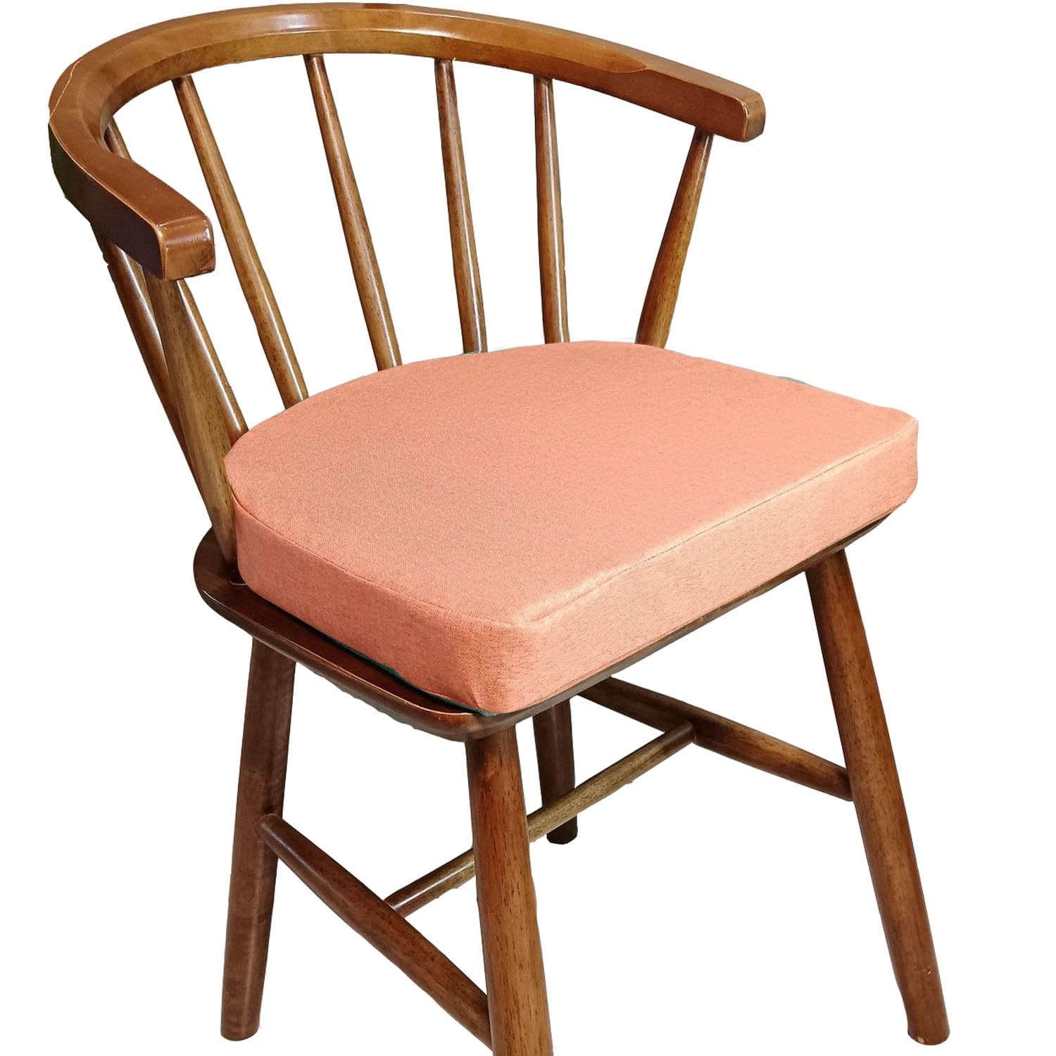 Chair Cushions for Dining Chairs D Shaped, Kitchen Chair Cushions with Ties, Non Slip Memory Foam Chair Pads, Seat Cushion for Kitchen Chair Dining Room(#2,45x45x3cm/18x18x1in)