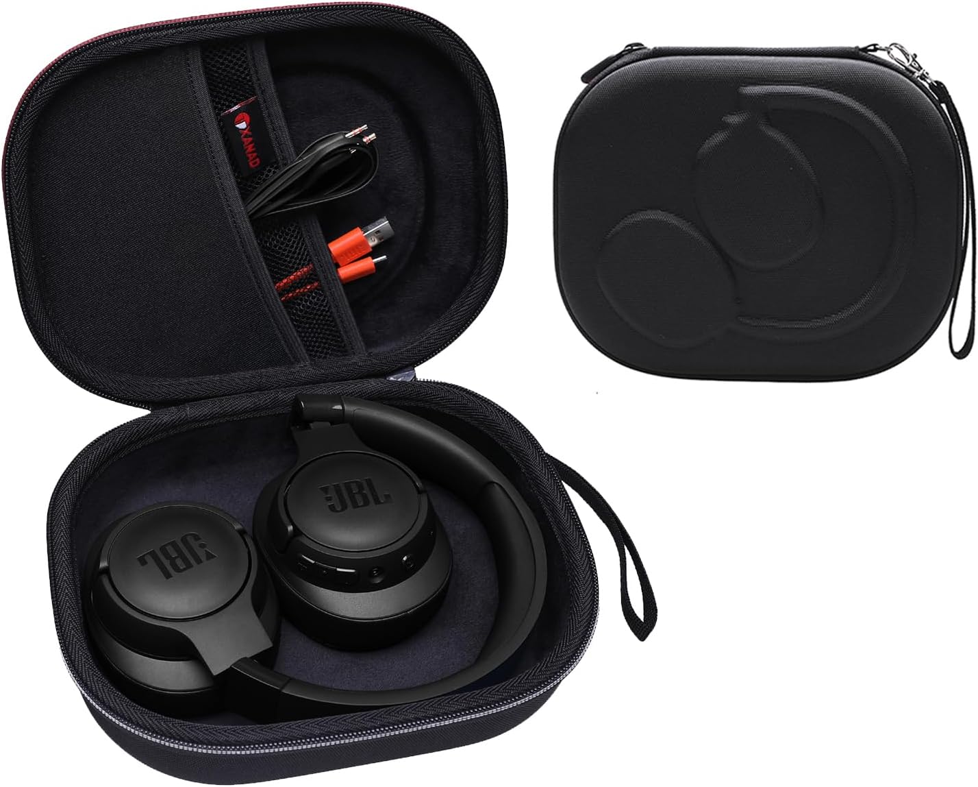 Black Case for jbl tune or live headphone