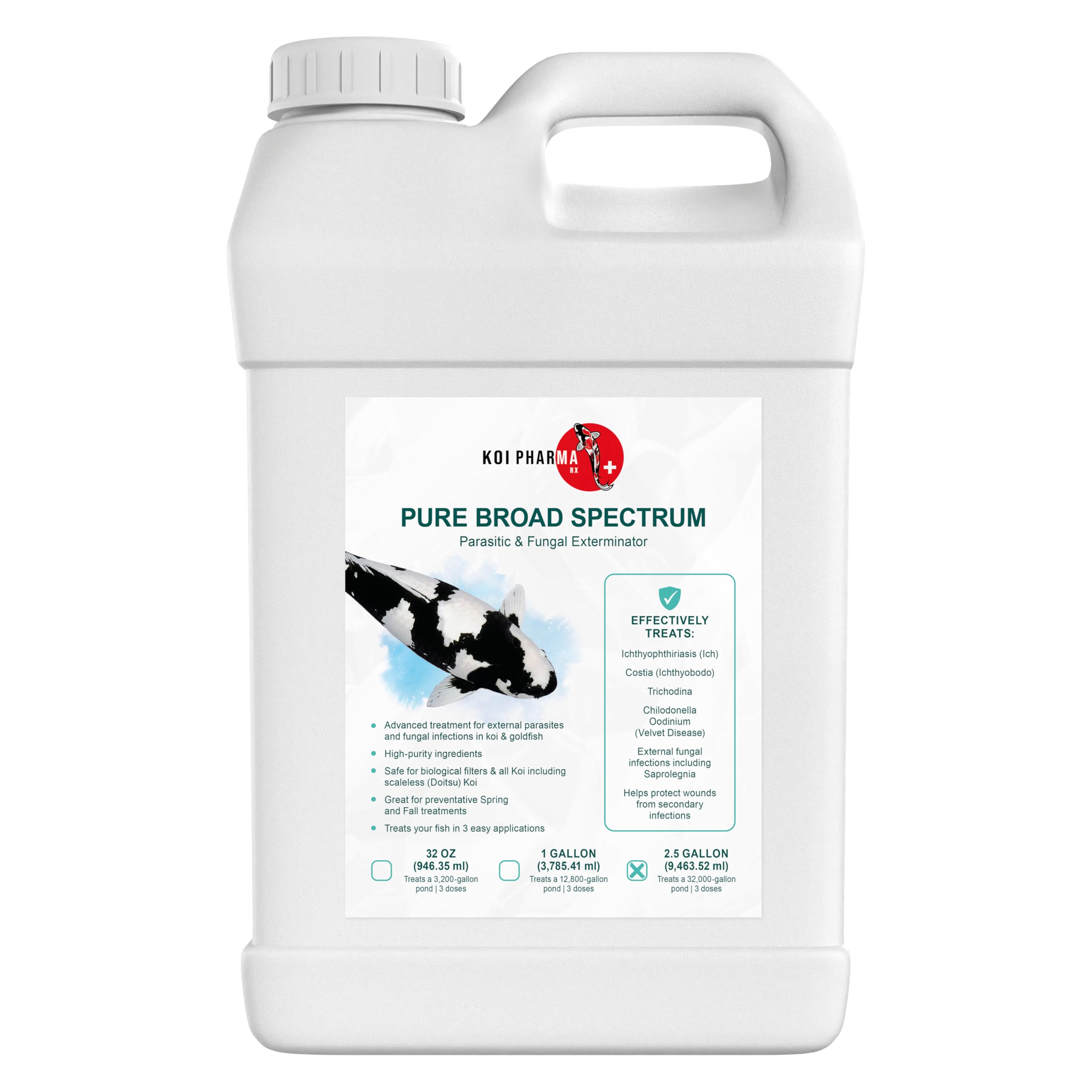 Pure Broad Spectrum Parasite Exterminator Disease Treatment (2.5 Gallon)