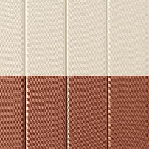 Miniatura 10 de Merax Maleta giratoria ligera con protectores de esquina, juego de equipaje de viaje (juego de 3 piezas (202428), BlancoMarrón, Conjunto de 3